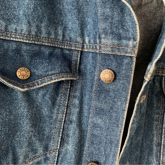 Vintage Calvin Klein Jean Jacket - Picture 5 of 7